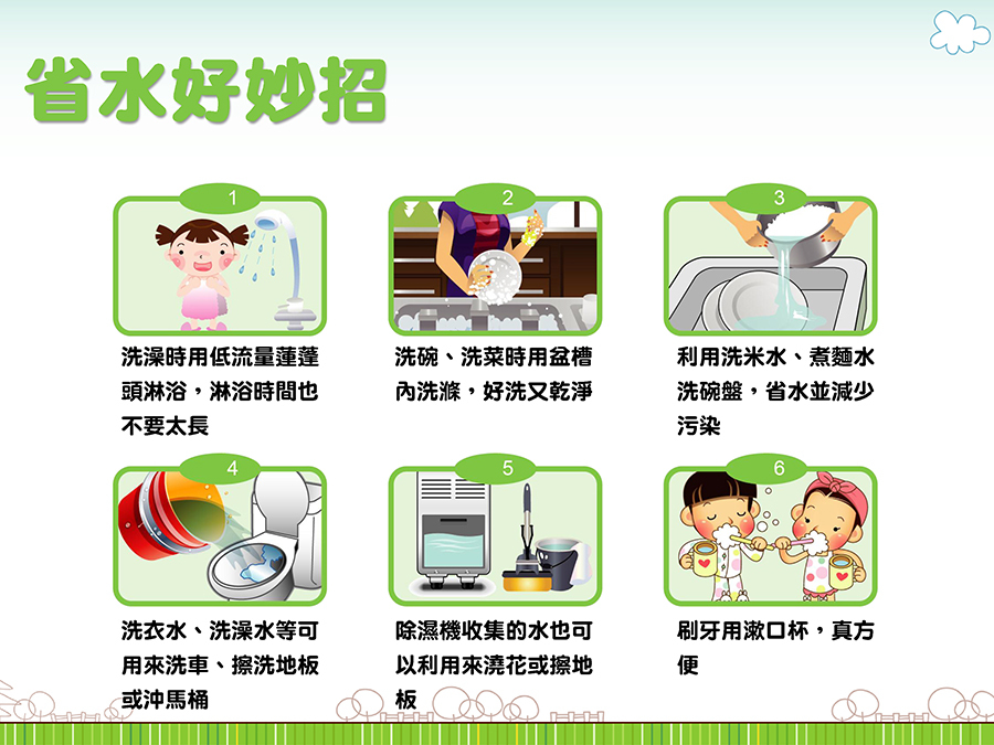 省水好妙招